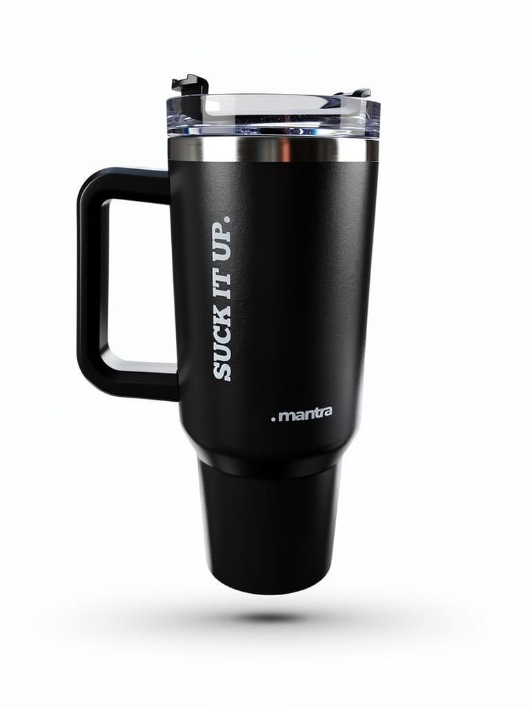 Suck It Up - Tumbler (Black)