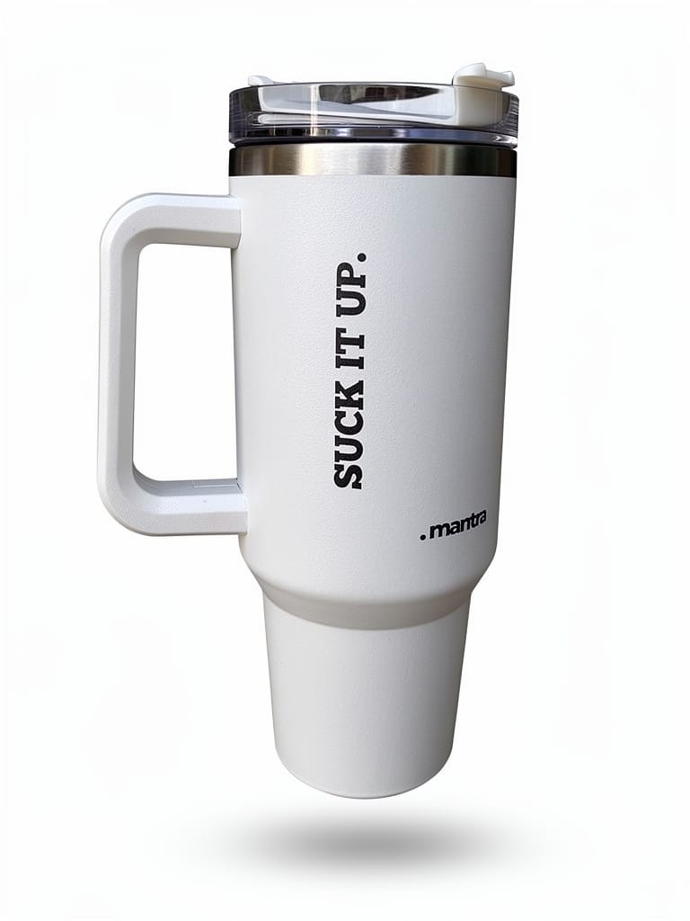 Suck It Up - Tumbler (White)