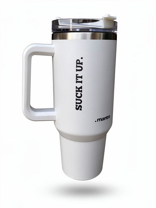 Suck It Up - Tumbler (White)